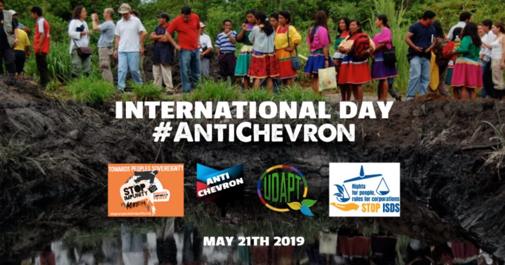 Massive Mobilisation of the International Civil Society on the Global Anti-Chevron Day